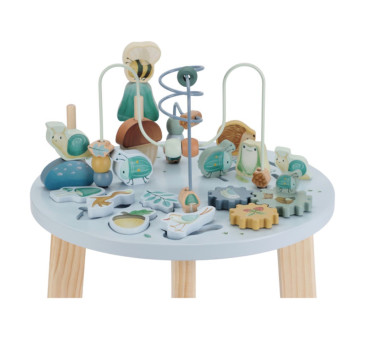 Stolik Edukacyjny - Forest Friends - Drewniany Sensoryczny - Little Dutch