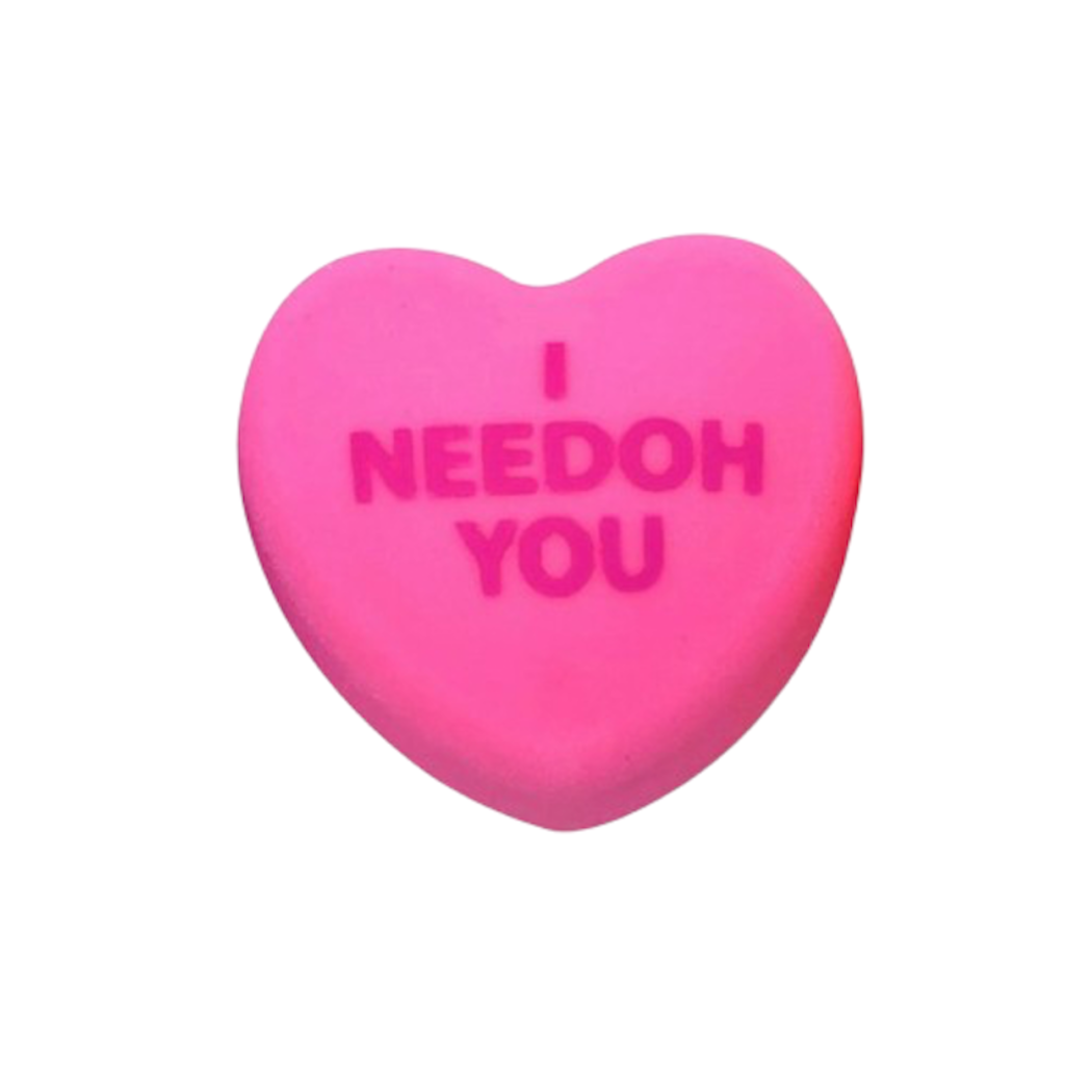 Różowe Serce - Zabawka Sensoryczna - Gniotek Antystresowy - Needoh