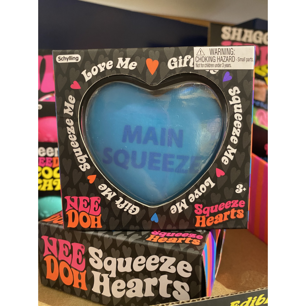 Niebieskie Serce - Zabawka Sensoryczna - Gniotek Antystresowy - Needoh