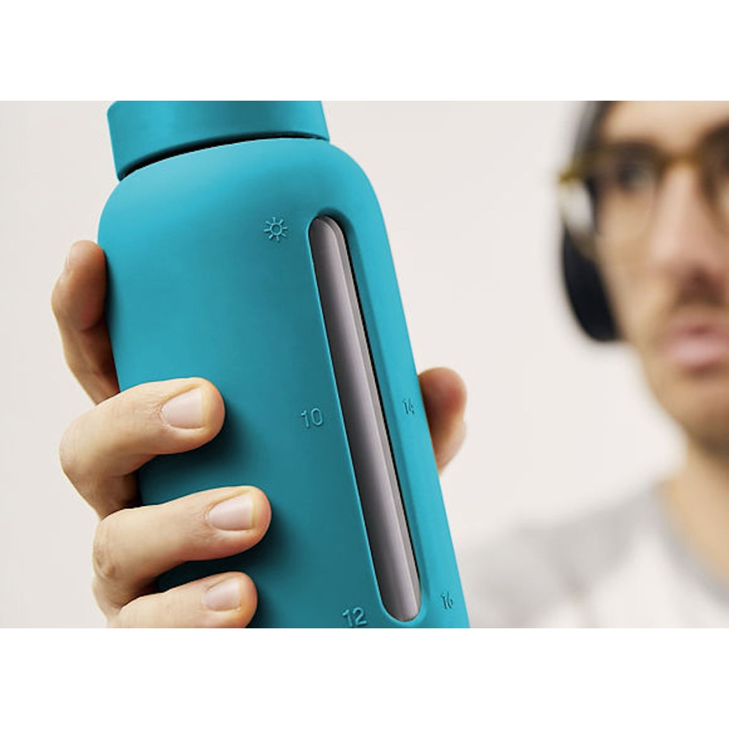 Butelka Szklana na Wodę - Tahiti Blue - 720 ml - Muuki