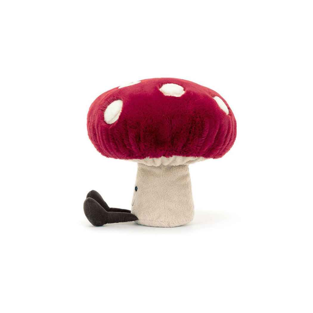 Wesoły Grzyb Muchomor 28 cm - Maskotka Przytulanka - JellyCat