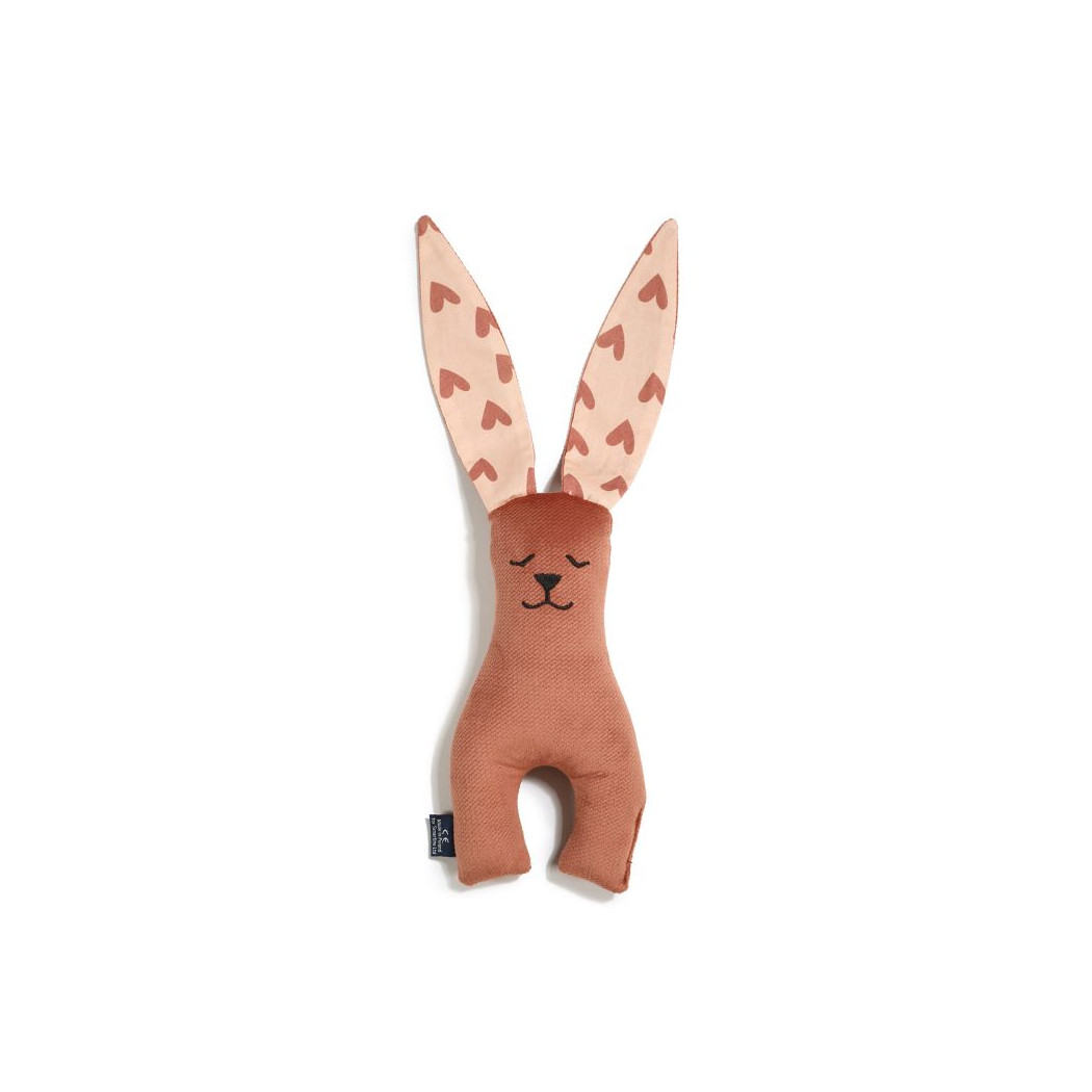 Zabawka Królik - HEARTBEAT PINK - La Millou - Velvet Collection