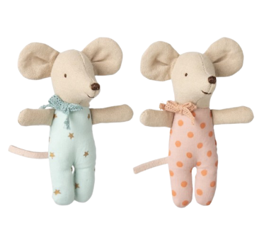 PROMOCJA Małe Myszki Bliźnięta w Pudełku po Zapałkach - Baby Mice Twins - Maileg