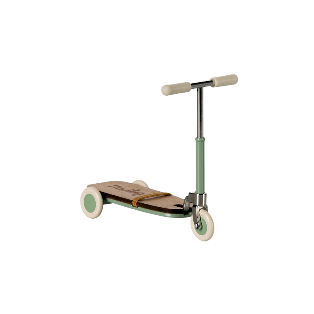 Miętowa Hulajnoga dla Myszki - Akcesoria dla Myszek - Maileg