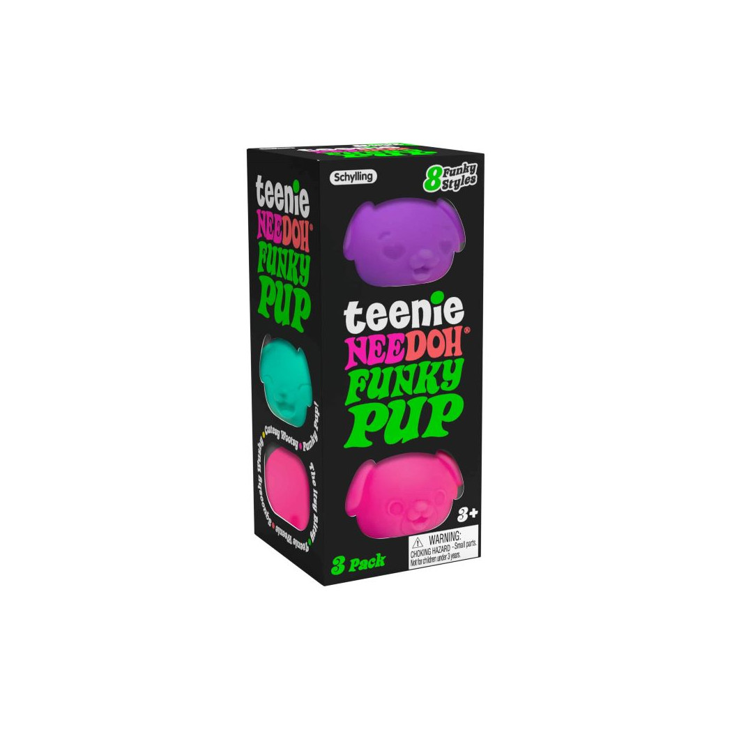 Pieski Małe Trzy - Zabawka Sensoryczna - Gniotek Antystresowy - NeeDoh