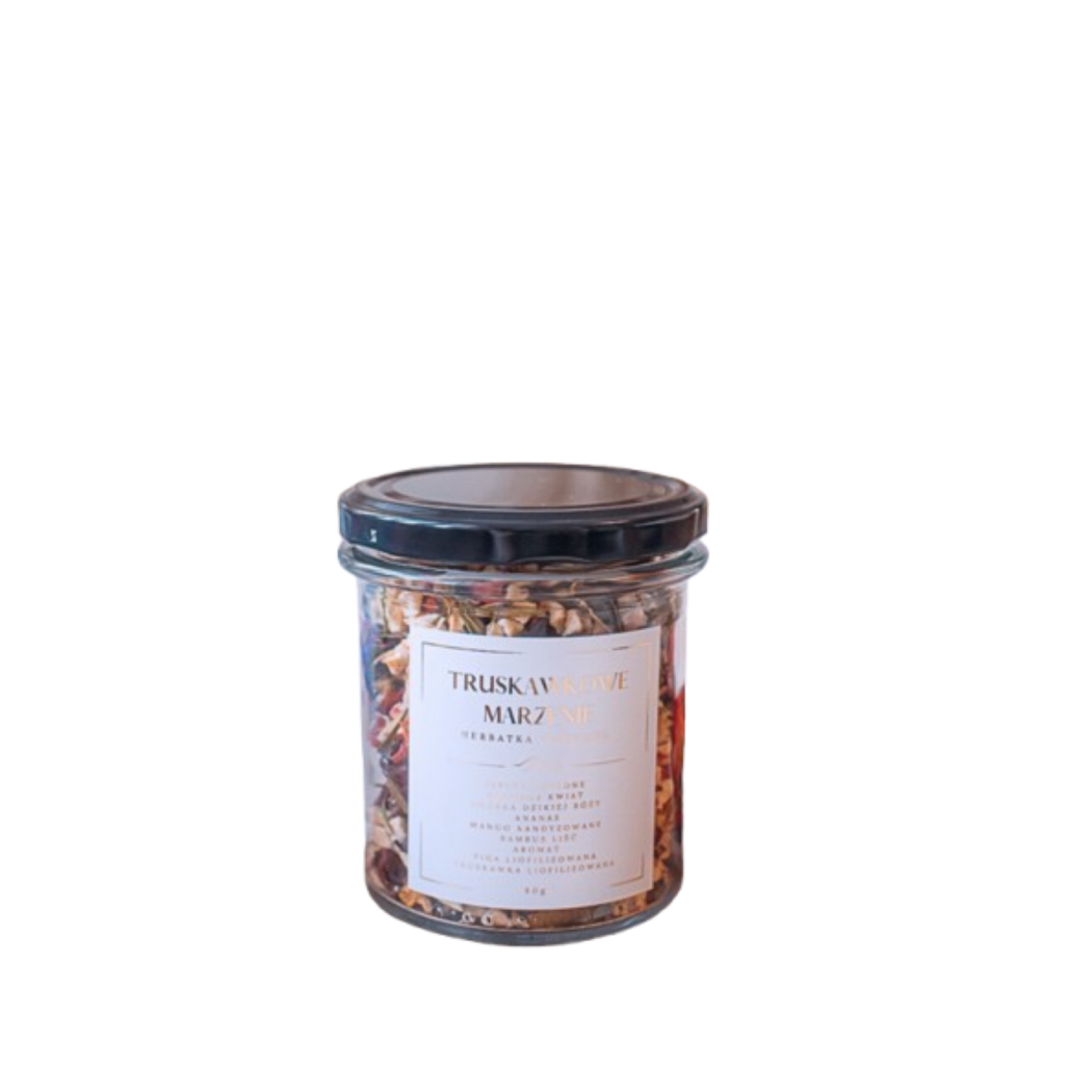 Truskawkowe Marzenie - Herbata Owocowa 70g - Kokos