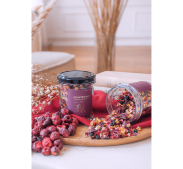 Wiśniowy Sad - Owocowa Herbata w Słoiku - Herbatka 80g