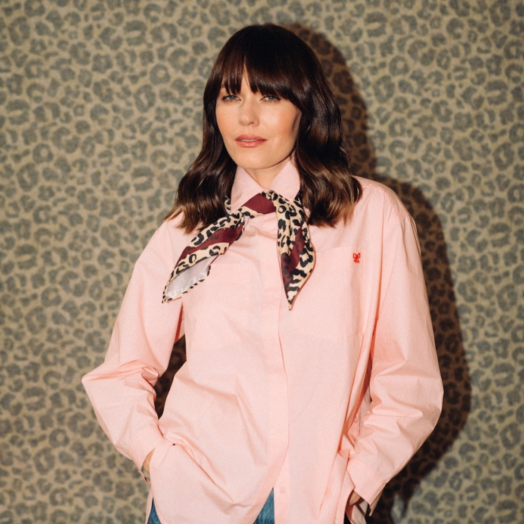 Apaszka - Leopard Cream by Magdalena Lamparska - La Millou