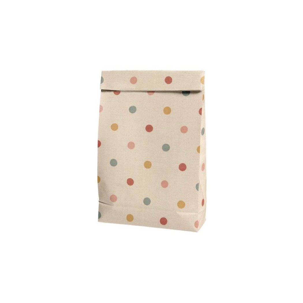Duża Torebka Papierowa - Multi Kropki - Maileg