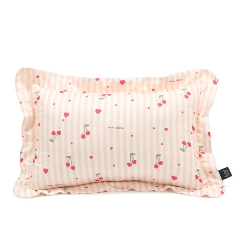 Poduszka do Spania Bamboo XL z Falbaną - Mom Cheri 50x70 cm - La Millou