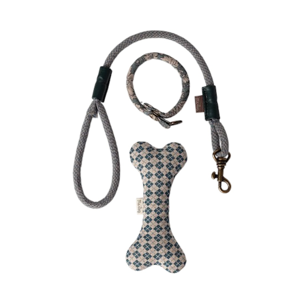 WYPRZEDAŻ Akcesoria dla Psa w Walizce - Niebieski - Maileg