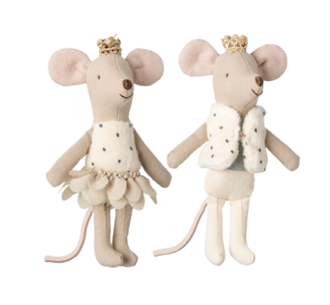 Królewskie Bliźnięta w Pudełku po Zapałkach - Little Sister And Brother In Box Royal Twins - Maileg