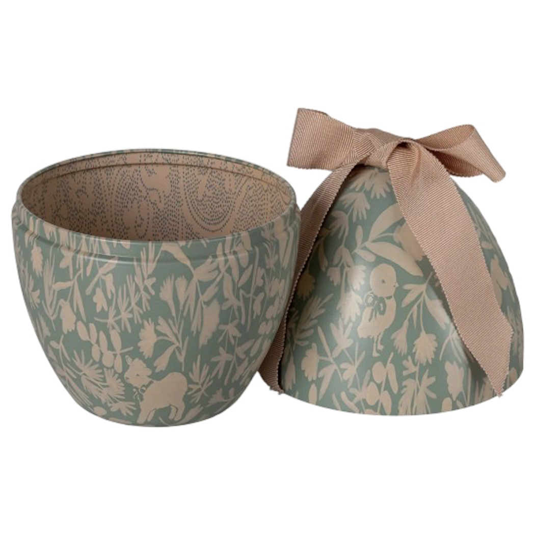 Jajko Wielkanocne z Kokardą - Kolor Miętowy - Easter Egg Mint - Maileg