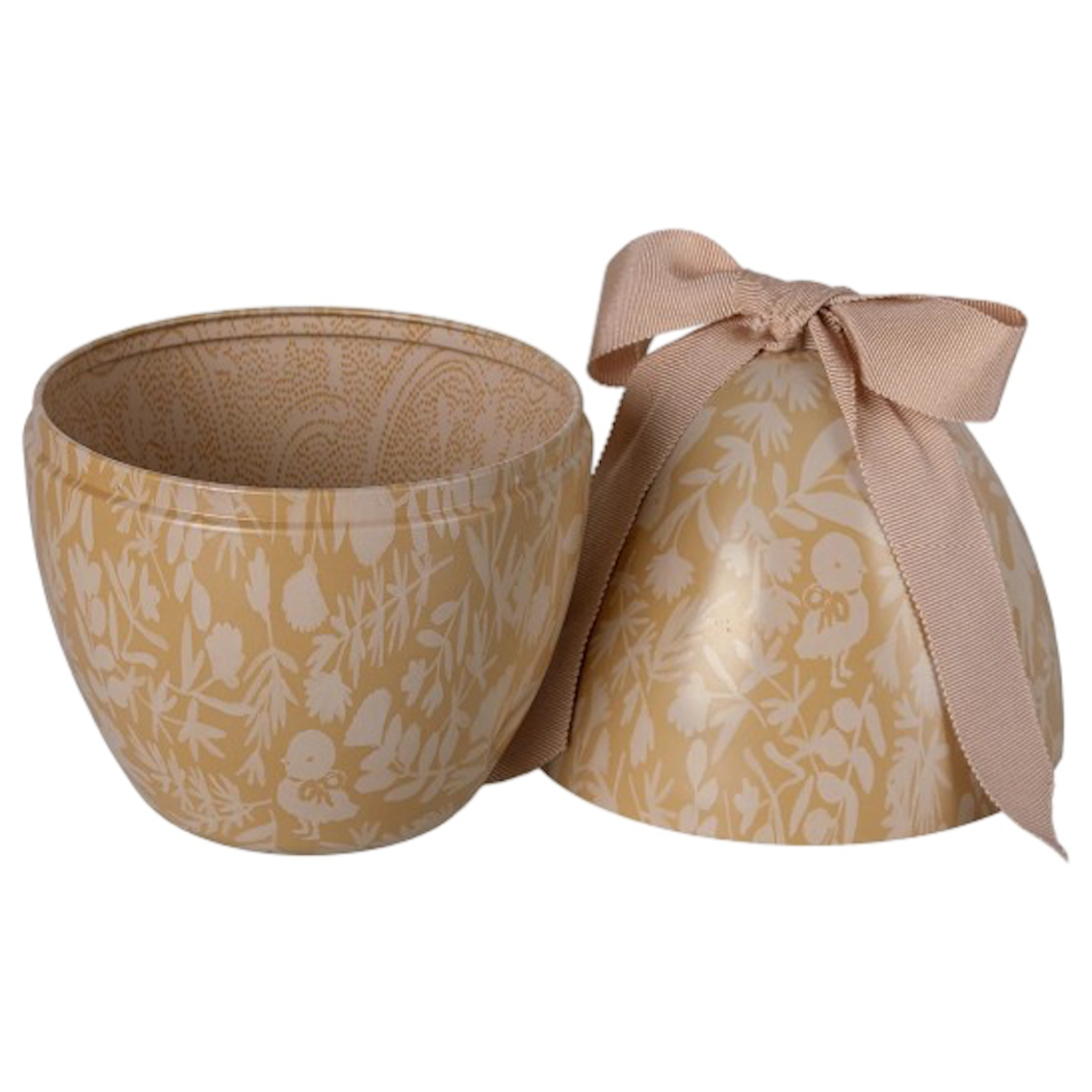 Jajko Wielkanocne z Kokardą - Kolor Kremowo Żółty - Easter Egg Cream Yellow - Maileg