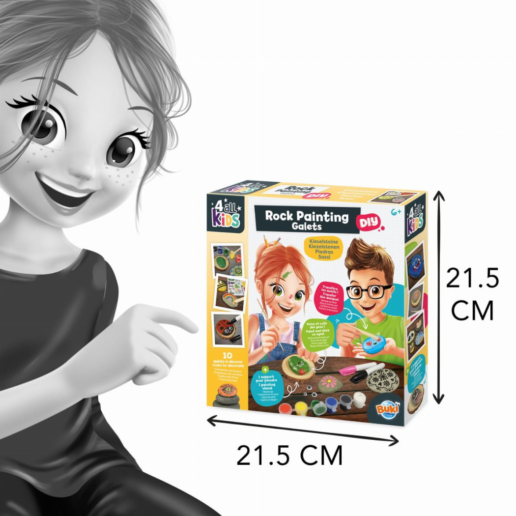 Zestaw do Malowania Kamyków - BUKI
