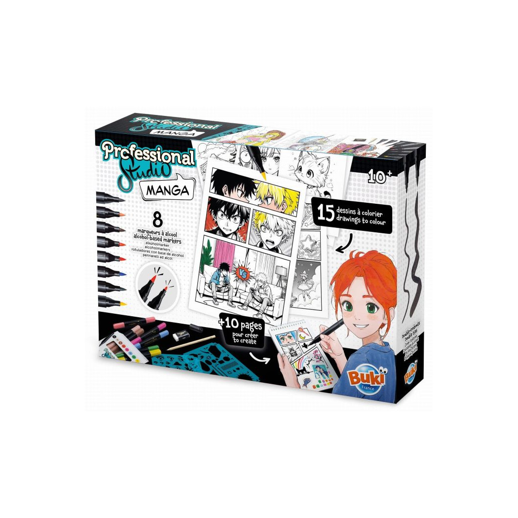 Komiksy Manga - Szkicownik - Professional Studio - BUKI