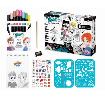 Komiksy Manga - Szkicownik - Professional Studio - BUKI