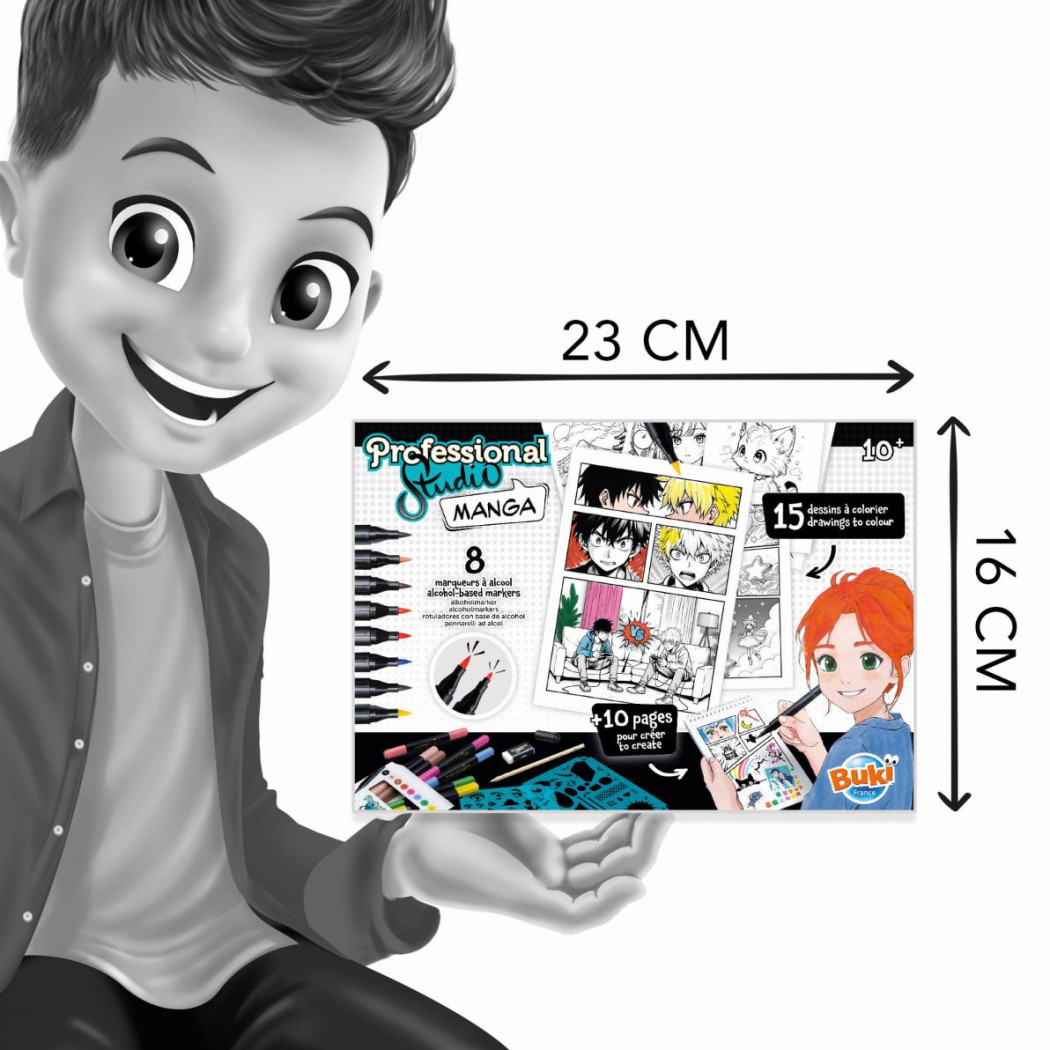 Komiksy Manga - Szkicownik - Professional Studio - BUKI