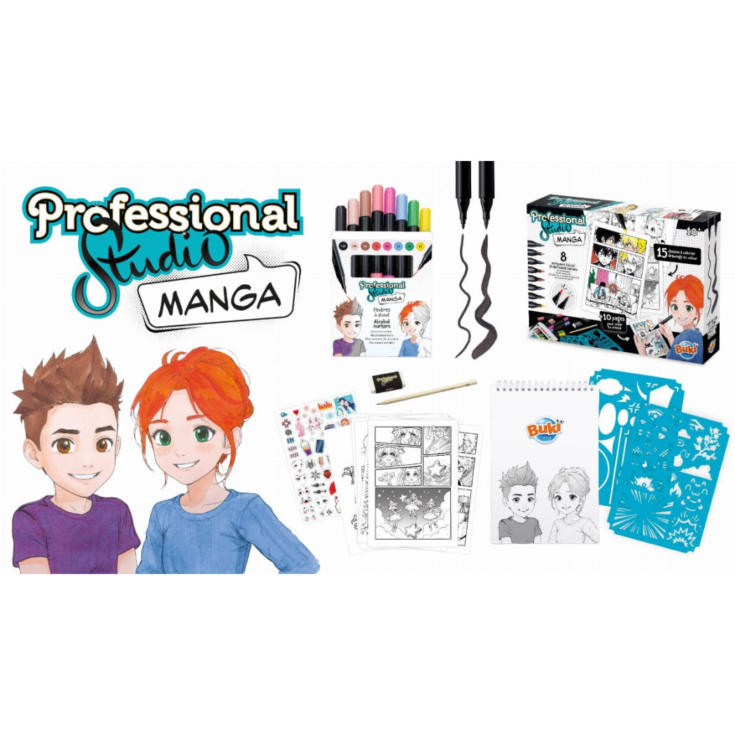 Komiksy Manga - Szkicownik - Professional Studio - BUKI