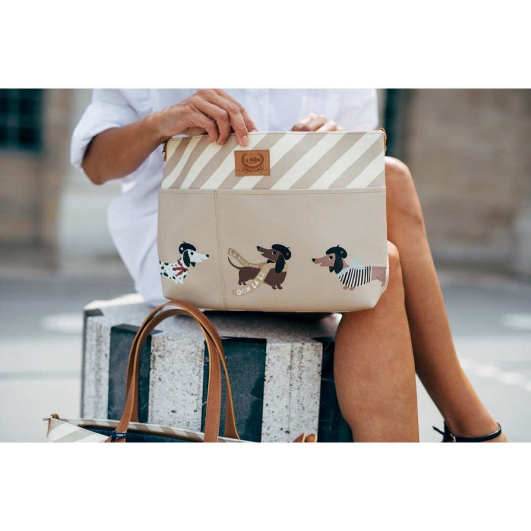 Organizer do wózka - Pierre The Dog - Premium - La Millou Feeria