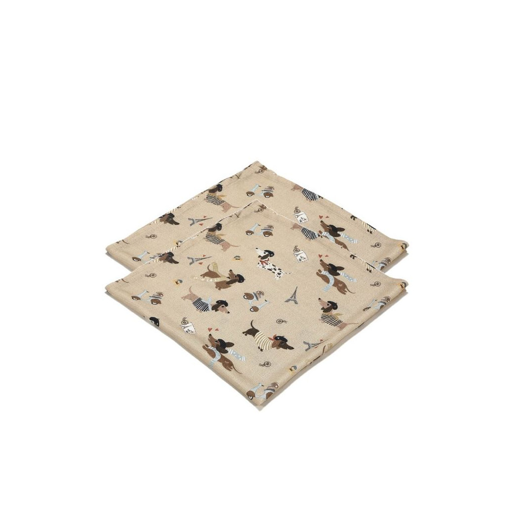 Pierre The Dog Zestaw Pieluszek - Pieluszka 100 % Bamboo Muślin - 2 pack - La Millou