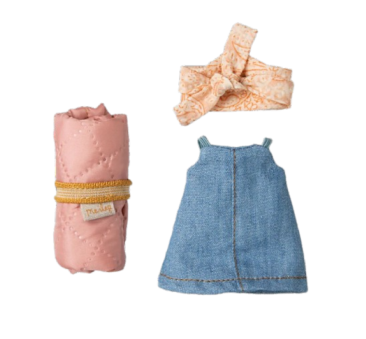 Myszka Wędrowiec Dziewczynka ze Śpiworem - Big Sister - Maileg