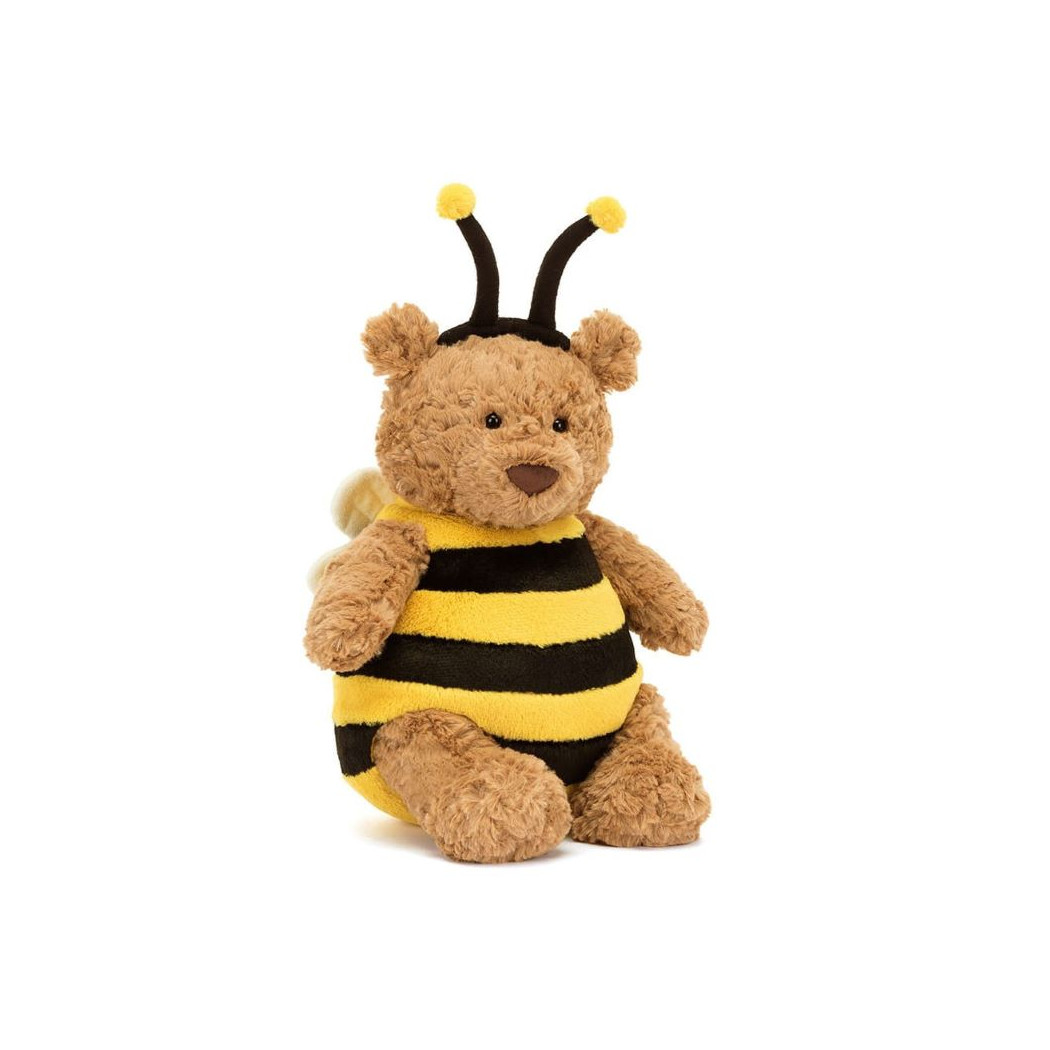 Miś Bartłomiej w Stroju Pszczółki 26 cm - Maskotka Przytulanka - JellyCat