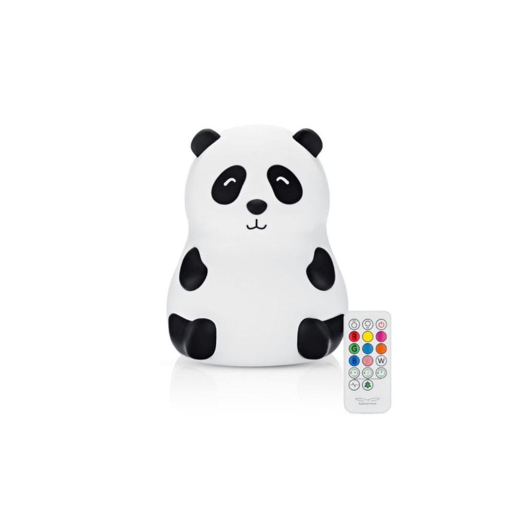 Panda - Silikonowa Lampka z Pilotem - Rabbit & Friends
