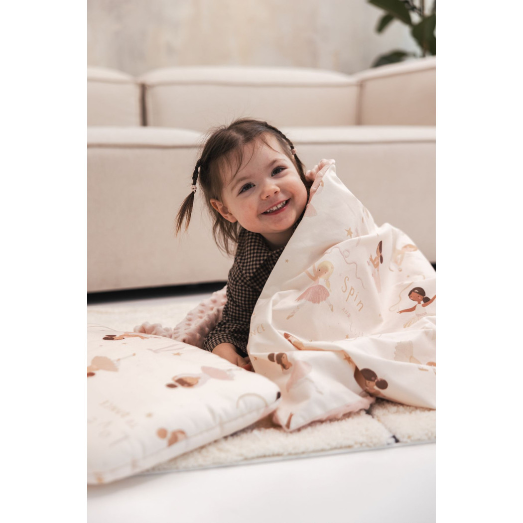 Ciepły Koc Velvet M - 80x100 cm - Ballerine - La Millou
