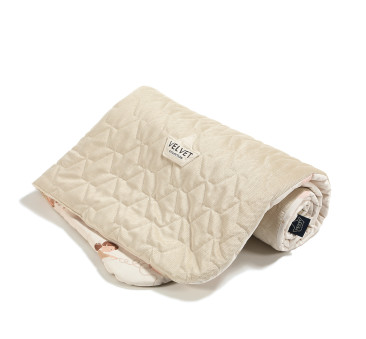 Ciepły Koc Velvet M - 80x100 cm - Ballerine - La Millou