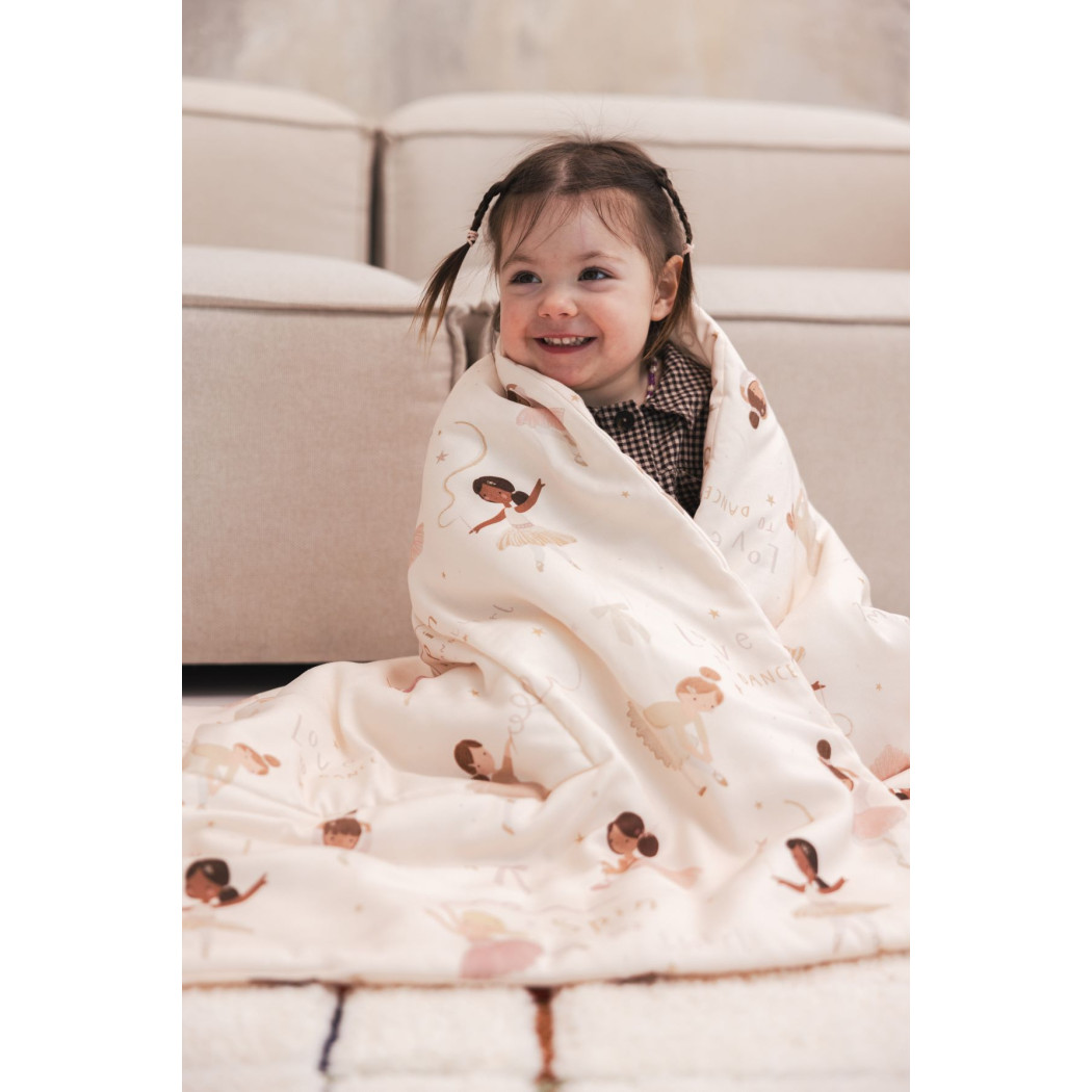 Ciepły Koc Velvet L - 110x140 cm - Ballerine - La Millou