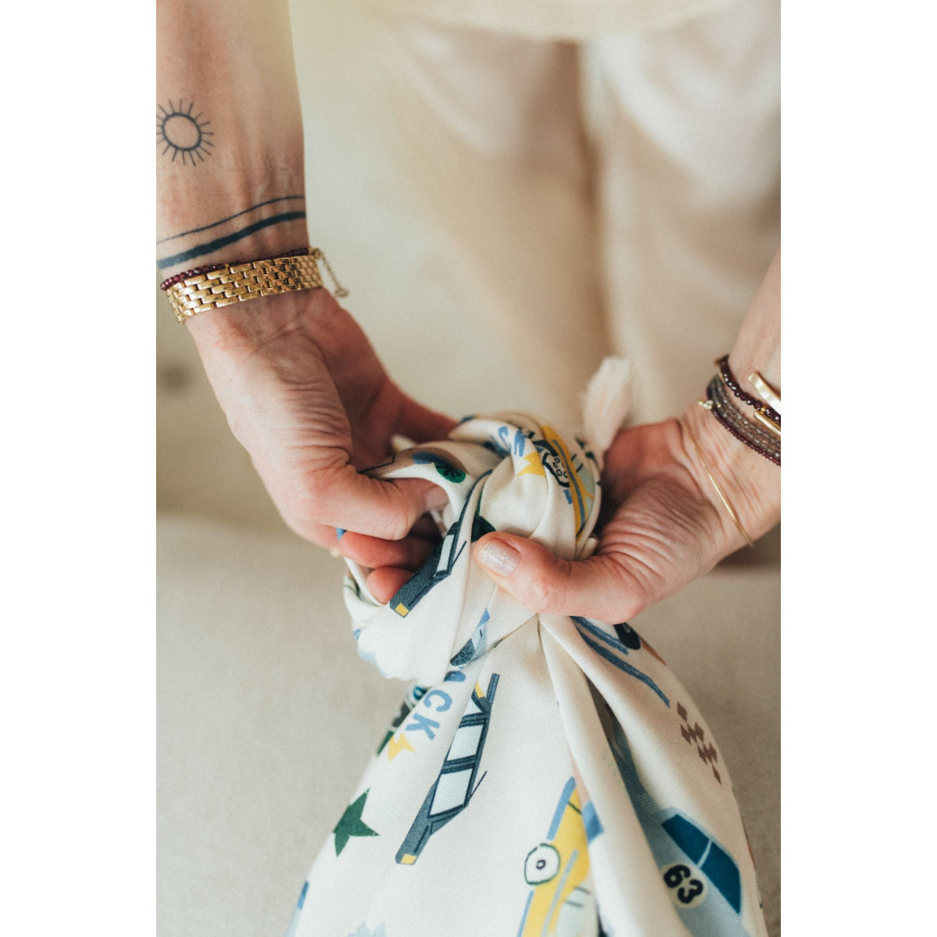 Bambusowo-Muślinowy Otulacz - Grand Prix - 115x140 - La Millou