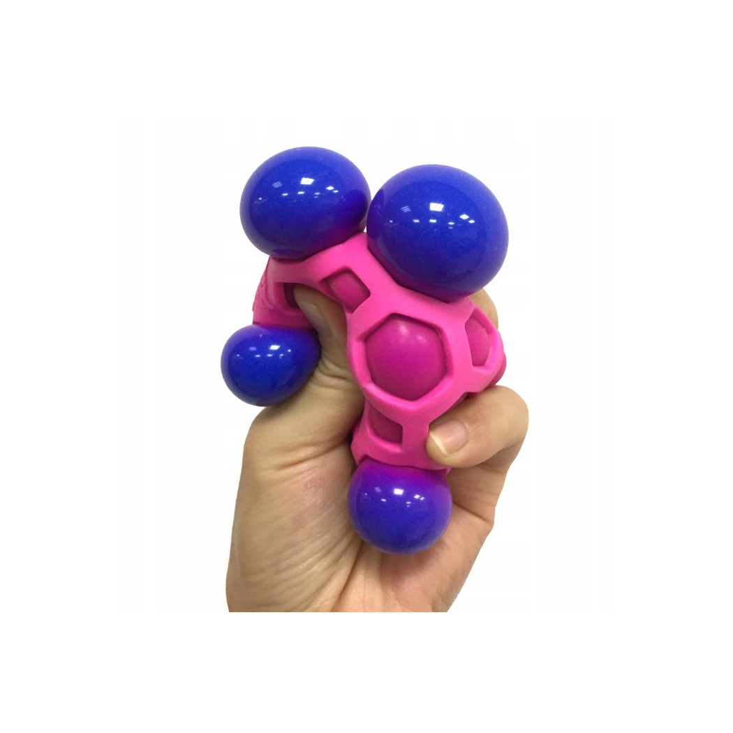 Różowo-Niebieski Atomowy Gniotek - Zabawka Sensoryczna - Gniotek Antystresowy - Atomic NeeDoh