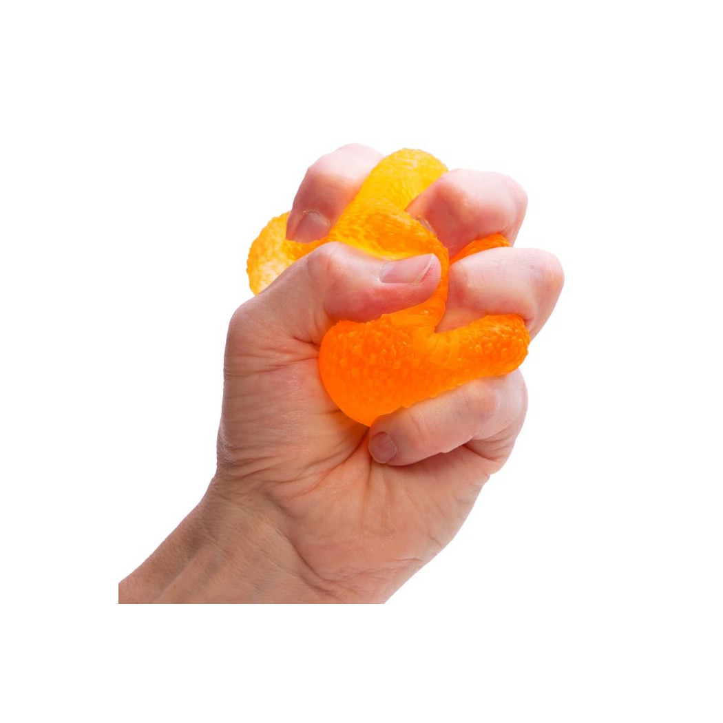 Pomarańczowa Żelka Gumdrop - Zabawka Sensoryczna - Gniotek Antystresowy - NeeDoh