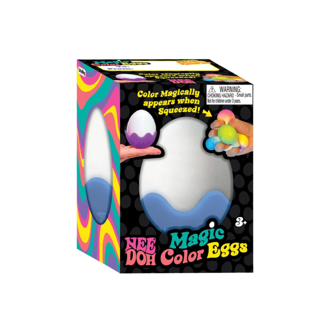 Niebieskie Magiczne Jajko - Zabawka Sensoryczna - Gniotek Antystresowy - NeeDoh