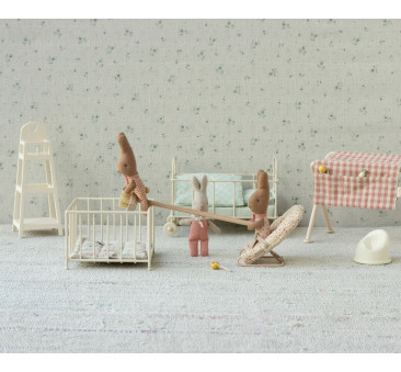 Króliczek w Różowym Ubranku w Kropki - Rabbit  My - Rose - Maileg