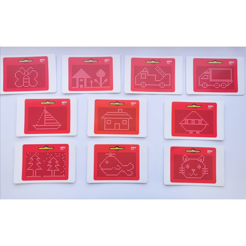 Duża Magnetyczna Tablica z Rysikiem XL - Apli Kids - Do Rysowania