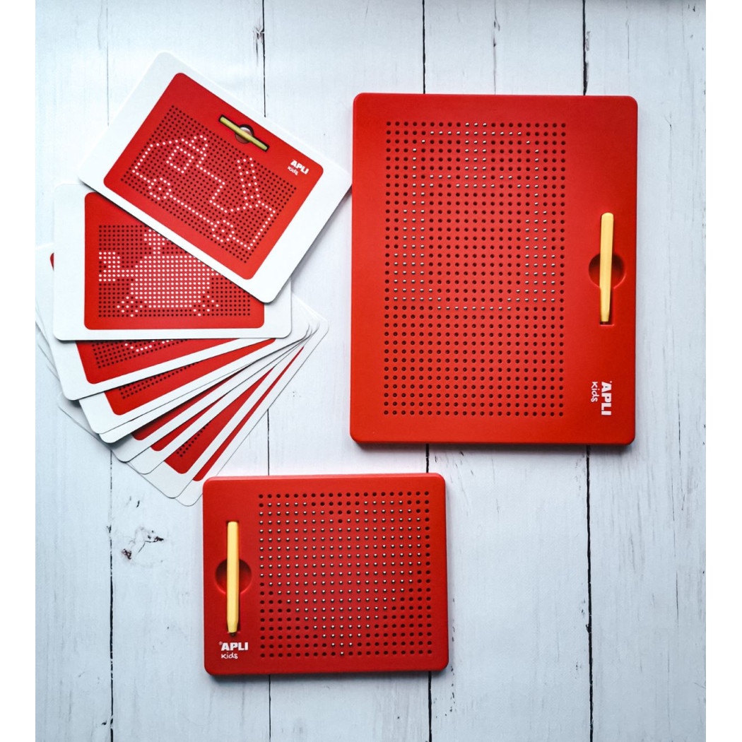 Duża Magnetyczna Tablica z Rysikiem XL - Apli Kids - Do Rysowania