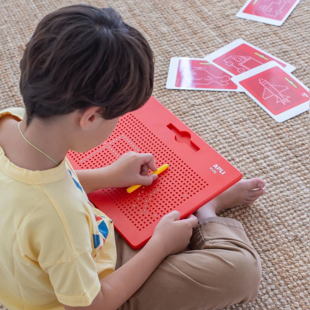 Duża Magnetyczna Tablica z Rysikiem XL - Apli Kids - Do Rysowania