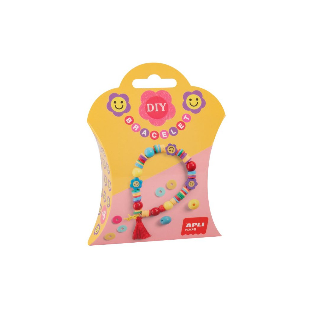 Uśmiech - Zestaw do Robienia Bransoletek - Apli Kids