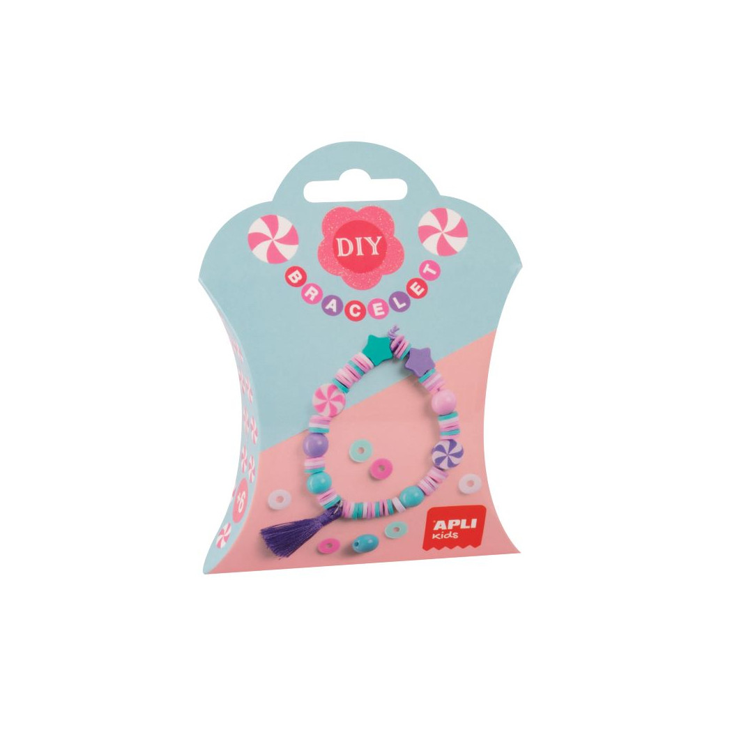 Słodycze - Zestaw do Robienia Bransoletek - Apli Kids