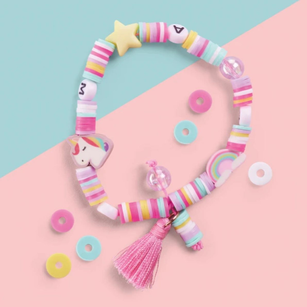 Jednorożec - Zestaw do Robienia Bransoletek - Apli Kids