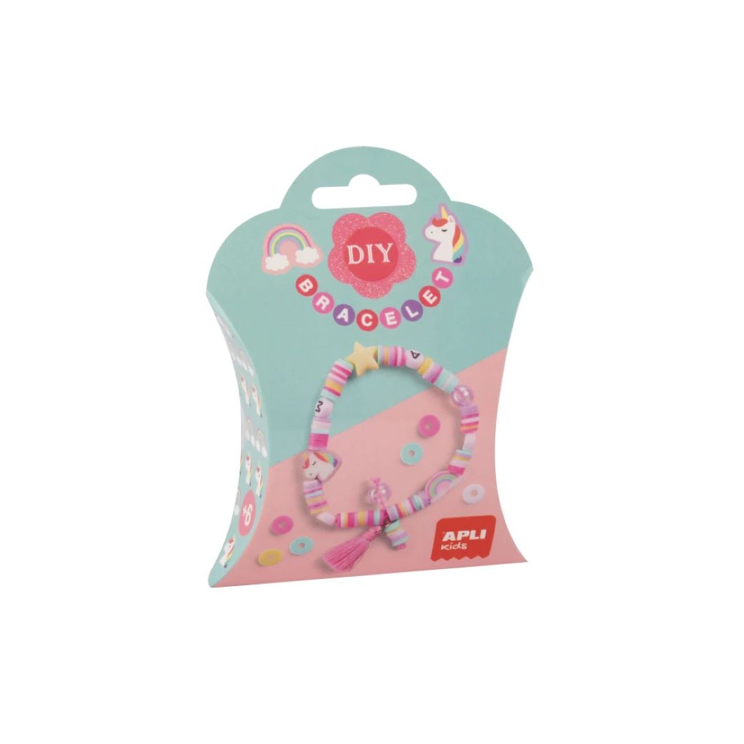 Jednorożec - Zestaw do Robienia Bransoletek - Apli Kids