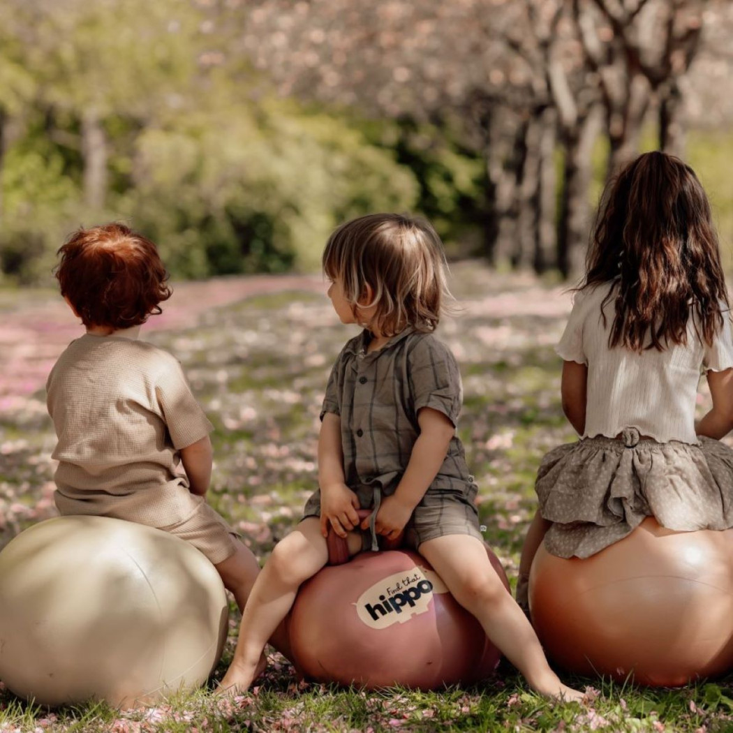 Piłka do Skakania - Różowa - FIND THAT HIPPO