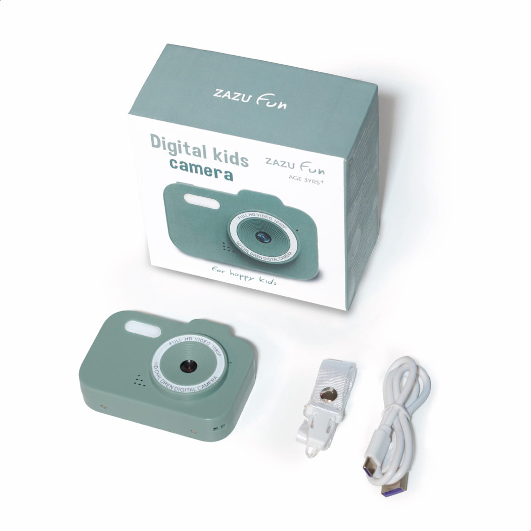 Szałwiowy Aparat Cyfrowy dla Dzieci - Zazu Fun