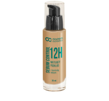 PROMOCJA Opalony - Nr 5 Podkład Matujący 12H Sebum Control 30 ml - Szafir Diadem Cosmetics