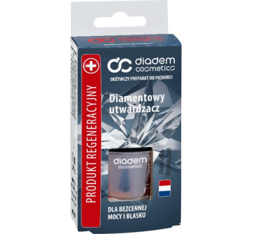 PROMOCJA Diamentowy Utwardzacz do Paznokci - Odżywka Do Paznokci - 11 ml - Szafir Diadem Cosmetics