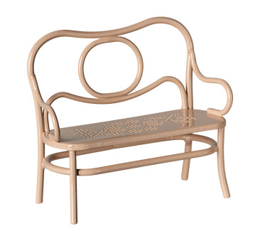 Zestaw Mebli Kawiarnianych dla Myszki Mamy i Taty - Jasny Róż - Akcesoria Dla Myszek - Maileg