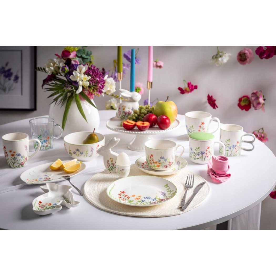 Filiżanka Jumbo na Stopce 450 ml - Przebudzenie Natury - Altom Design