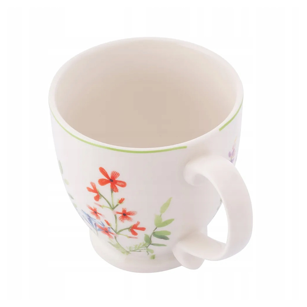 Filiżanka Jumbo na Stopce 450 ml - Przebudzenie Natury - Altom Design